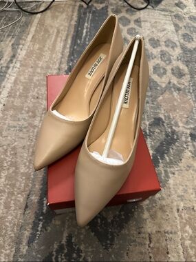 Joy In Love Nude Pointed-Toe Pumps